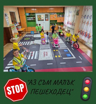 БДП - "АЗ СЪМ МАЛЪК ПЕШЕХОДЕЦ"  - ДГ Слънце - Ботевград