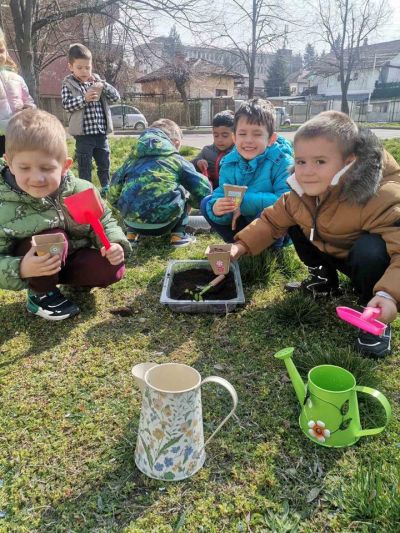 Световен ден на водата в група "Смехорани" - ДГ Слънце - Ботевград
