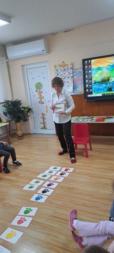 Открит урок по Английски език - ДГ Слънце - Ботевград